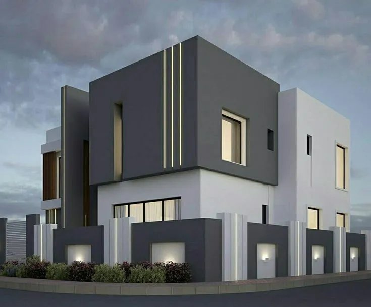 دهانات خارجية لفيلا سكنية بالرياض - مشروع منفذ بواسطة شركة دهانات